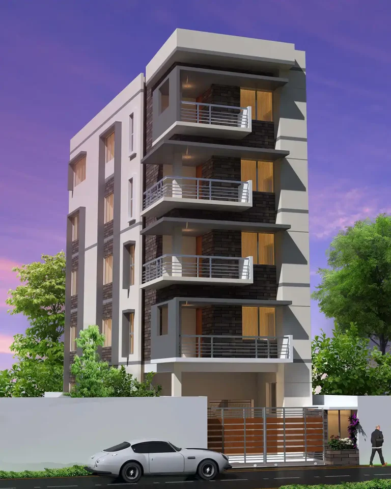 5 story residential building in Cheragali