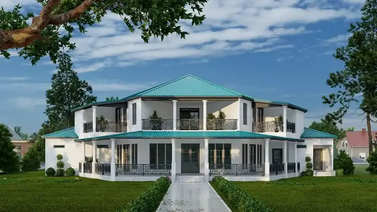 Contemporary Jamaican Duplex