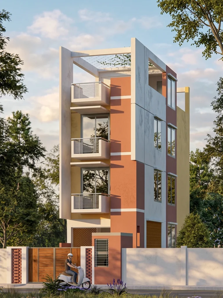 Apartment building at Mirpur